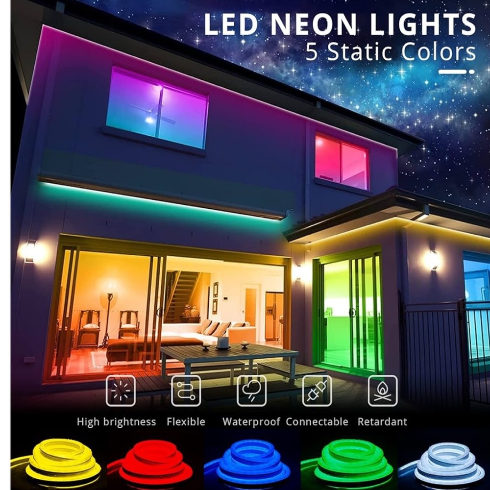 Super Bright LED Neon Light Strip NIB